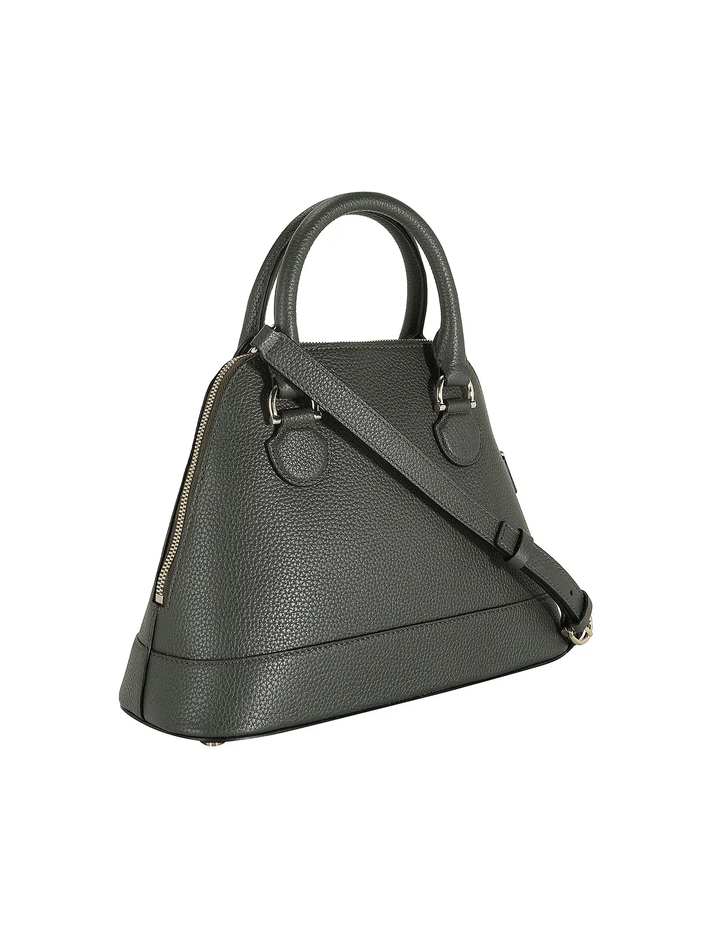 AIGNER | Ledertasche - Henkeltasche DELIA Medium | grau
